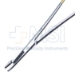 Olsen Hegar Needle Holder, TC, Serrated Jaw, Suture Scissor, Overall Length 6-1/2" (165mm) - D1452