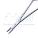 Olsen Hegar Needle Holder, Delicate, Serrated Jaw, Suture Scissor, Overall Length 4-3/4" (120mm) - D1424