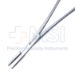 Olsen Hegar Needle Holder, Serrated Jaw, Suture Scissor, Overall Length 5-1/2" (133mm) - D1428