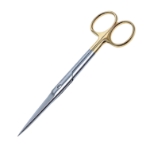 Operating Scissors, TC, Straight, Sharp Tips, Overall Length 5-1/2" (140mm) 
