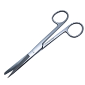 Operating Scissors, Straight, Sharp/Blunt Tips, Overall Length 5-3/4" (146mm) 