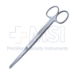O.R. Scissors, Straight, Sharp/Blunt Tips, Overall Length 6-1/2" (165mm) - C3370