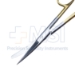 Operating Scissors, TC, Curved, Sharp/Blunt Tips, Overall Length 5-1/2" (140mm) - 19-132644