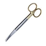 Operating Scissors, TC, Curved, Sharp/Blunt Tips, Overall Length 5-1/2" (140mm) 