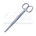 Operating Scissors, Straight, Blunt Tips, Two Tone Finish, Overall Length 5-3/4" (145mm) - 19-13604