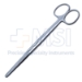Operating Scissors, Straight, Blunt Tips, Two Tone Finish, Overall Length 6-1/2" (165mm) - 19-13606
