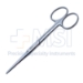 Operating Scissors, Straight, Sharp/Blunt Blades, Two Tone Finish, Overall Length 4-1/2" (115mm) - 19-13612