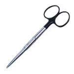 Operating Scissors, Super Cut, Straight, Sharp/Blunt Tips, Black Ring Handles, Two Tone Finish, Overall Length 4-1/2" (115mm) 