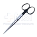 Operating Scissors, Super Cut, Straight, Sharp Tips, Black Ring Handles, Two Tone Finish, Overall Length 4-1/2" (115mm) - 19-133622