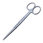 Operating Scissors, Straight, Sharp/Blunt Tips, Two Tone Finish, Overall Length 5-3/4" (145mm) 