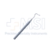 Osher Globe Rotator, 1mm Curved Tip, Conforms To Curvature Of Globe, Distributes Even Pressure In Cul-De-Sac During Rotation, Round Knurled Handle, Polished Finish, Overall Length 3" (76mm) - 5-9259