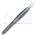 Osher Haptic Forceps, Angled 45 Degrees, 5mm From Tip, Delicate Groove In Platform, Overall Length 3-1/2" (82mm) - 5-3098