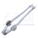 Osher Internal Caliper, Dull Finish, Measures Up To 10mm In 1mm increments, Fine Pointed Tips, Overall Length 2-3/4" (68mm) - 5-3520