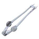 Osher Internal Caliper, Dull Finish, Measures Up To 10mm In 1mm increments, Fine Pointed Tips, Overall Length 2-3/4" (68mm) 591815,May-20,K3-9012,E2419