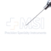 Osher Irrigating Implant Hook, 30ga Biangled Working End, 24ga Reinforced Shaft, Polished Finish, Overall Length 7/8" (23mm) - 5-1684