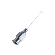 Osher "J" Cannula, 27ga, 2.25mm Wide, 2.25mm Long "J" Tip, Overall Length 1-3/4" (44mm) 1326317,31-May,E4420