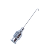 Osher "J" Cannula, 25ga, 2.75mm Wide x 2.5mm Long "J" Tip, Overall Length 1-3/4" (43mm) E4420,1394E,E4420