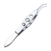 Packo Conjuctival Forceps, Angled 7mm To Tip, Tip Diameter 1.2mm AE-4244