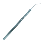Pallikaris ICL Manipulator, 45 Degrees Angled Shaft, 12mm Tip To Angle, Textured Finish, Round Handle, Overall Length 4.7" (119mm) 