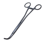 Parametrium Forceps, Strong Curve, Overall Length 9-1/4" (235mm) 
