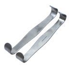 Parker Retractor, Double Ended, Set Of 2, J Shaped Blades, Overall Length 7-1/4" (184mm) 