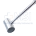 Partsch Lead Filled Mallet, #49, Cylinder Shaped Head, 7.1oz, Diameter 0.862" (22mm), Overall Length 7-3/4" (197mm) - M11300