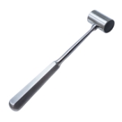 Partsch Lead Filled Mallet, #49, Cylinder Shaped Head, 7.1oz, Diameter 0.862" (22mm), Overall Length 7-3/4" (197mm) 