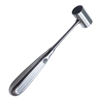 Partsch Lead Filled Mallet, #49, Cylinder Shaped Head, 6.9oz, Diameter 0.862" (22mm), Overall Length 7-1/2" (191mm) 