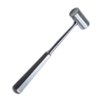 Partsch Stainless Steel Mallet, Cylinder Shaped Head, 6oz, Diameter 0.862" (22mm), Overall Length 7-5/8" (193mm) 