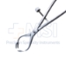Patella Forceps, 2 x 2 Teeth, Aligned Point To Point But Not Touching, Speed Lock, 60mm Grooved Handle, Overall Length 7" (178mm) - D7012