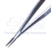 Paton Needle Holder, Heavy Serrated 1mm Jaws, Without Lock, Serrated Flat Handle, Overall Length 4-5/8" (118mm) - 5-4957