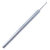 Paufique Duredge Knife, 1.5mm x 3mm Sharp Angled Blades, Serrated Flat Handle, Polished Finish, Overall Length 4-1/8" (112mm) 812787,May-25,K2-3600,E3014
