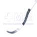 Deaver Retractor, Pediatric, 10mm (3/8") Blade Width, Smooth Handle, Curved Inward Grip, Overall Length 8-1/2" (216mm) - 22-328MX