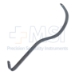 Deaver Retractor, Pediatric, 10mm (3/8") Blade Width, Smooth Handle, Curved Inward Grip, Overall Length 8-1/2" (216mm) - 22-328MX