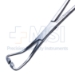 Peers Towel Clamp, Non-Perforating, Angled, Overall Length 5-3/4" (146mm) - C7456