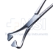 Peers Towel Clamp, Non-Perforating, Straight, Overall Length 5-3/4" (146mm) - C7456-S
