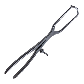 Pelvic Reduction Forceps, 1 x 2 Jaws, Long Pointed Ball Tips, Speed Lock, Overall Length 15-3/4" (400mm) 