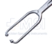 Pelvic Reduction Forceps, Short Straight Jaw, Angled In, Short Pointed-Ball Tips, Speed Lock, Ring Handles, Overall Length 9-3/4" (250mm) - D7102