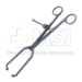 Pelvic Reduction Forceps, Short Straight Jaw, Angled In, Short Pointed-Ball Tips, Speed Lock, Ring Handles, Overall Length 9-3/4" (250mm) - D7102