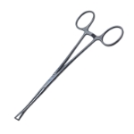 Pennington Clamp, Triangular Jaw, Serrated, Overall Length 6" (152mm) 