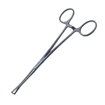 Pennington Clamp, Triangular Jaw, Serrated, Overall Length 6" (152mm) 