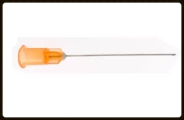 Atkinson Peribulbar Needle, 23ga, 32mm (1-1/4") Cannula, peribulbar, atkinson, sterile, peribulbar needle