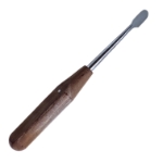 Periosteal Elevator, Straight, Sharp, 14mm Oval Edge, Phenolic Handle, Overall Length 7-3/4" (197mm) 
