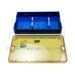 Phaco Tray, Deep Base, Lid, 2 Bars / 1 Slot, 6" x 10" x 1-1/2" (152mm x 254mm x 38mm) - P100615P