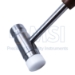 Mallet, 1lb 4oz, Diameter 1.278" (32.25mm), Stainless Steel Head One Side, Nylon Head One Side, Phenolic Handle, Overall Length 9-7/8" (257mm) - D6690