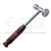 Mallet, Candle Holder Shape, 1lb 7.5oz, Diameter 1.655" (42mm), Phenolic Handle, Overall Length 10-1/2" (268mm) - M00000