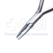 Pin Pulling Pliers, TC, 3mm Tip, Groove In Jaw, Overall Length 5-1/2" (140mm) - D6578