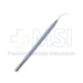 Pisacano Nucleus Rotator, Flattened Vertical Disk Shaped Tip, 11mm Tip To Bend, Round Knurled Handle, Overall Length 4-1/2" (115mm) - 11-4-3532