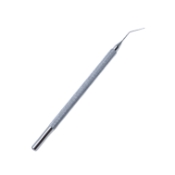Pisacano Nucleus Rotator, Flattened Vertical Disk Shaped Tip, 11mm Tip To Bend, Round Knurled Handle, Overall Length 4-1/2" (115mm) 596385,11/4/3532,K3-2421