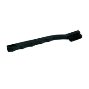 Plastic Handle Tooth Brush Style Cleaning Brush, Horse Hair, Bristle Face-1/2" In Height, Overall Length 7-3/4" (197mm), Sold 3 Per Package 